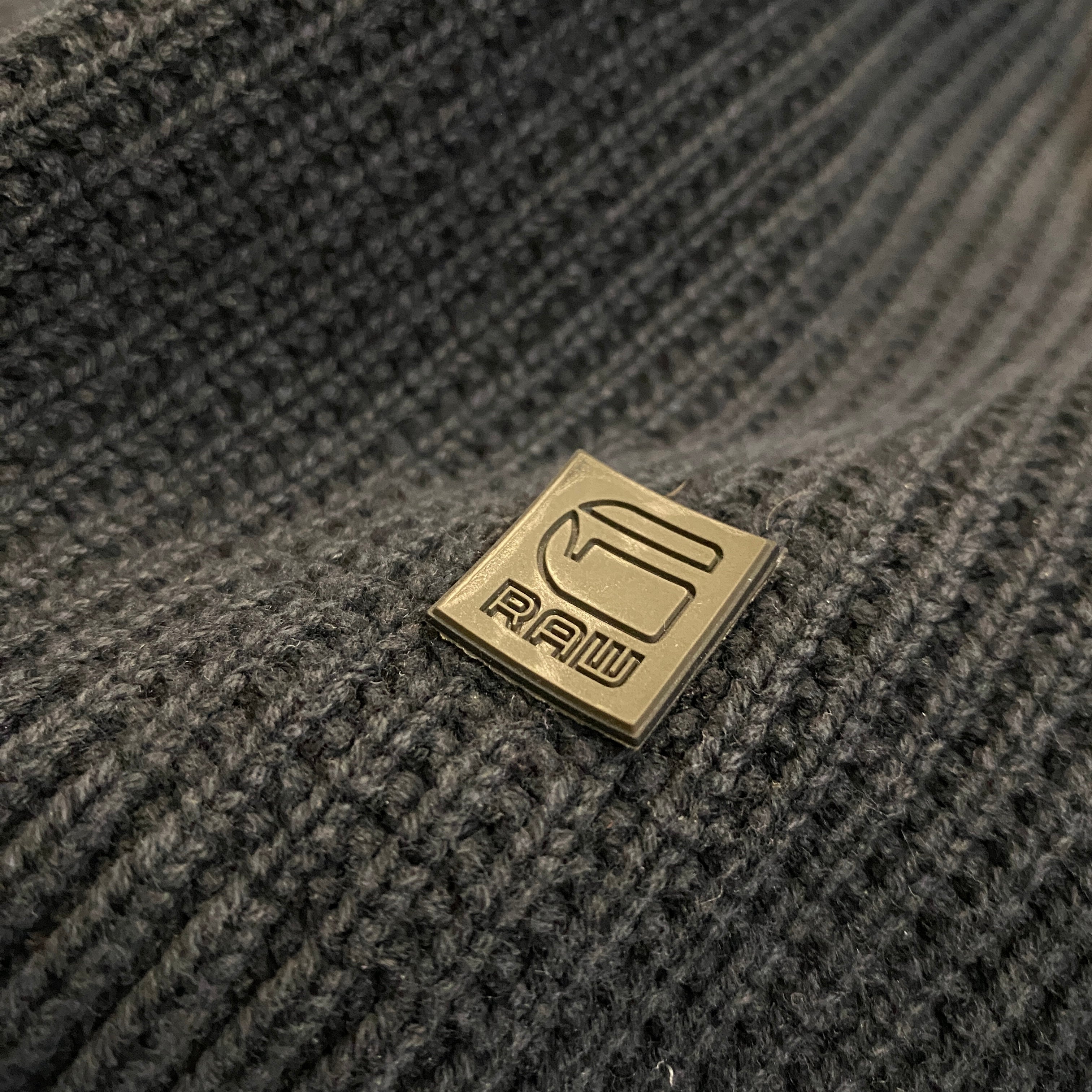 JERSEY G-STAR RAW NEGRO "HEAVY KNIT" TALLA XXL