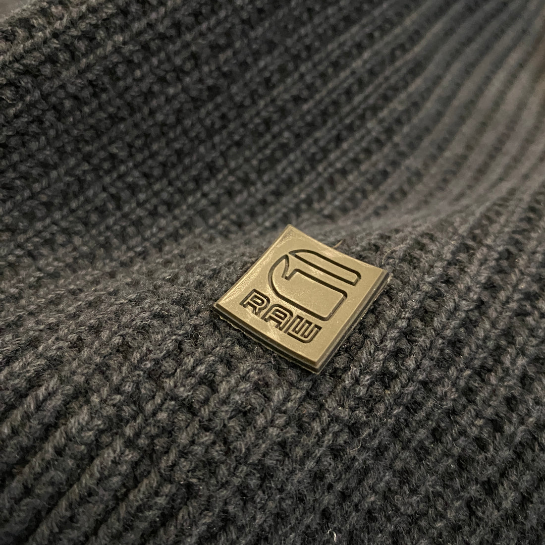 JERSEY G-STAR RAW NEGRO "HEAVY KNIT" TALLA XXL