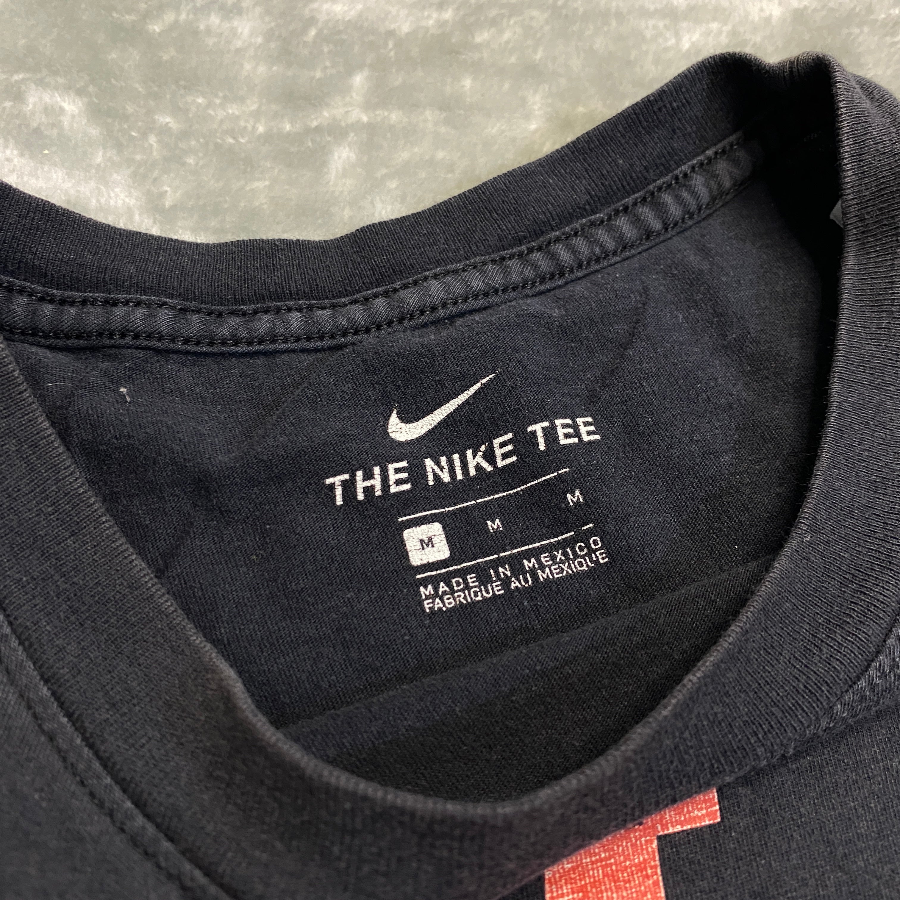 CAMISETA NIKE NEGRO CENIZA TALLA M