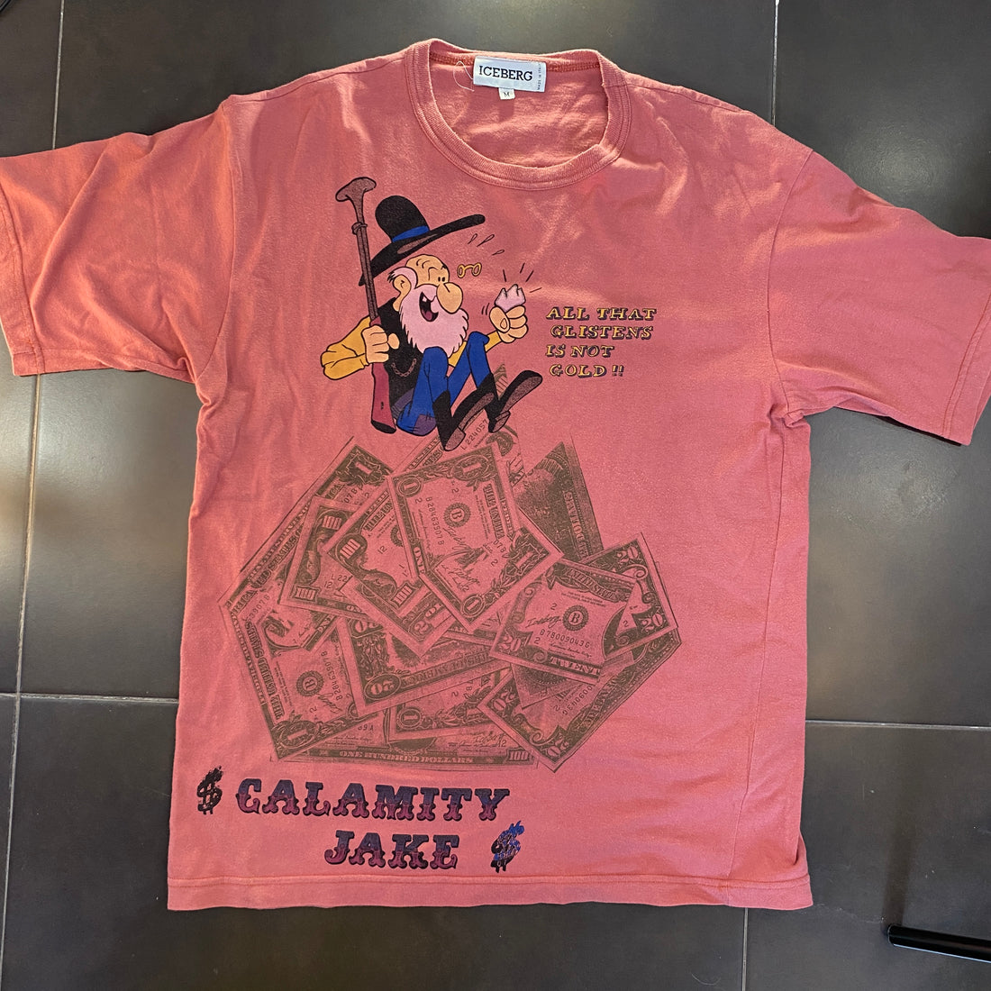 Camiseta Vintage Iceberg "Calamity Jake" Looney Tunes