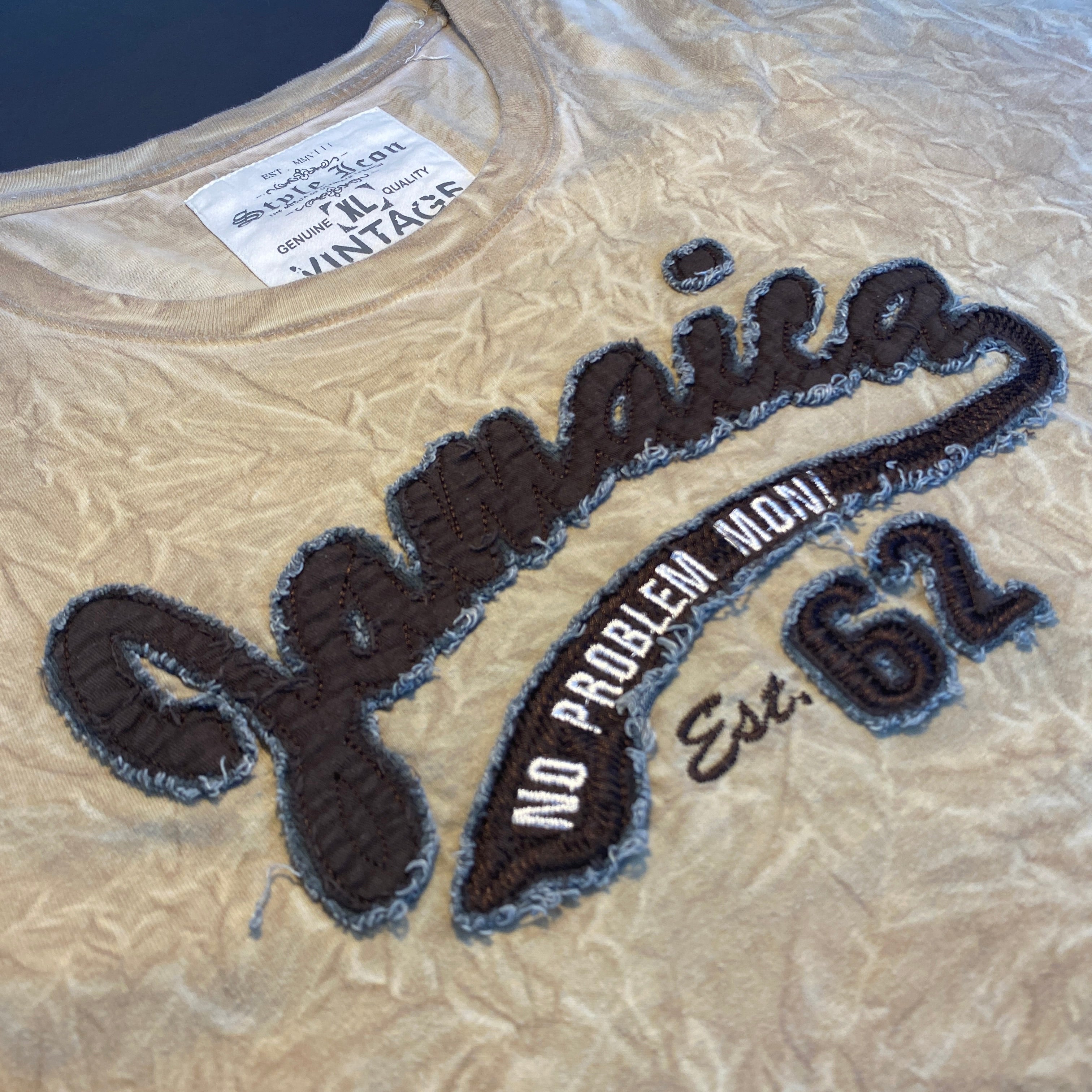 Camiseta Style Icon Vintage "Jamaica - No Problem Mon"