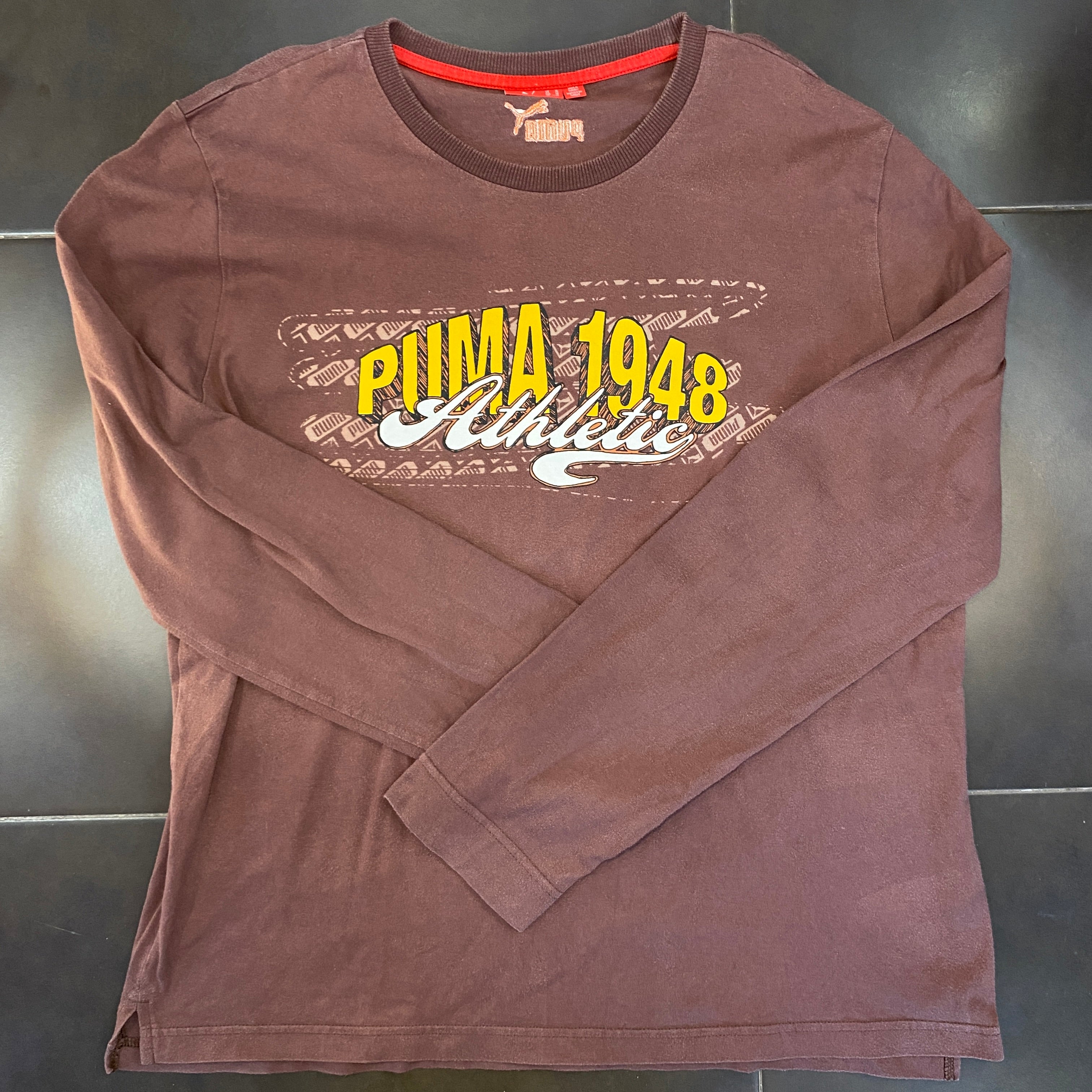 Camiseta Manga Larga Puma "Color-Block Athletic"