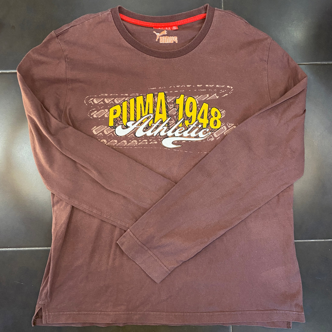 Camiseta Manga Larga Puma "Color-Block Athletic"