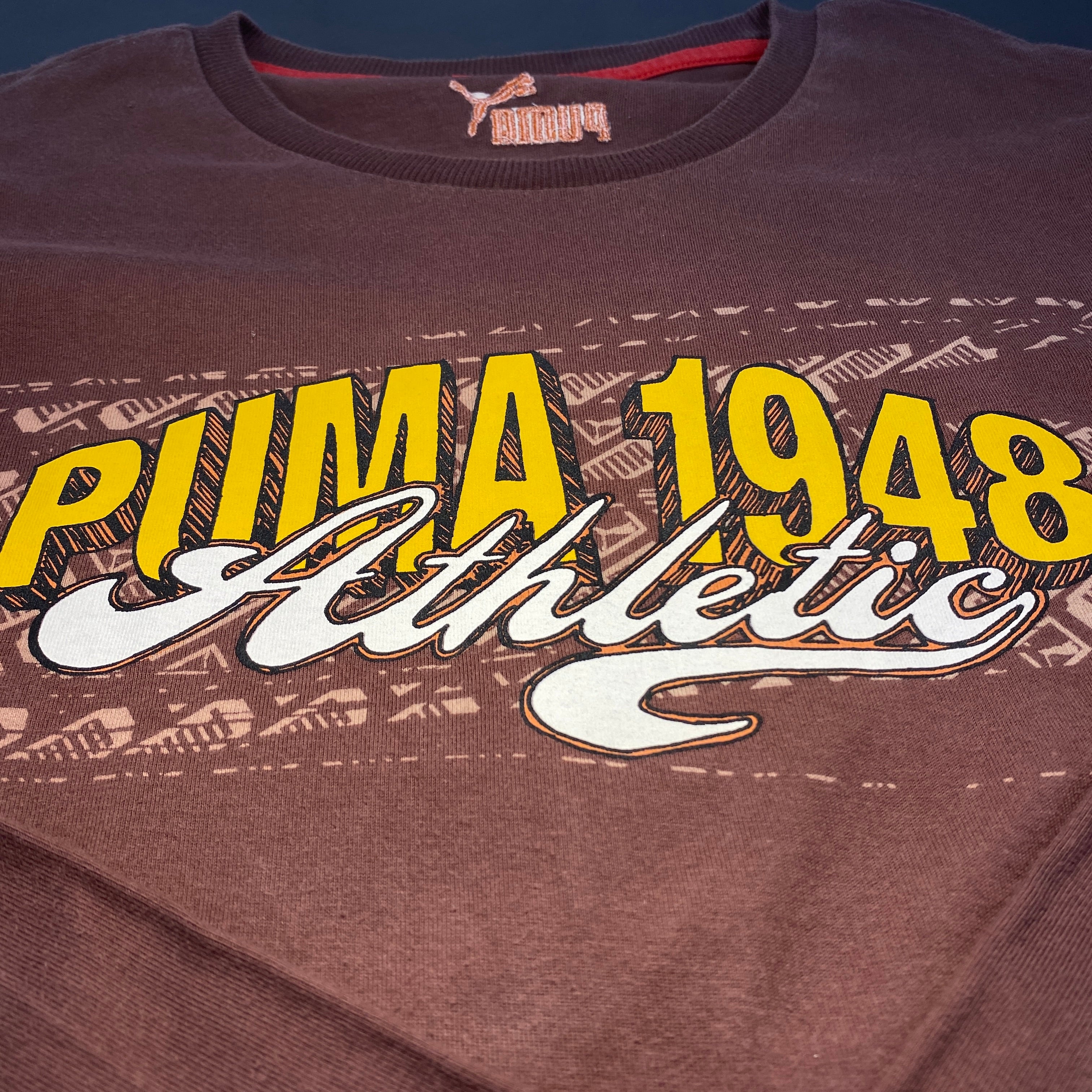 Camiseta Manga Larga Puma "Color-Block Athletic"