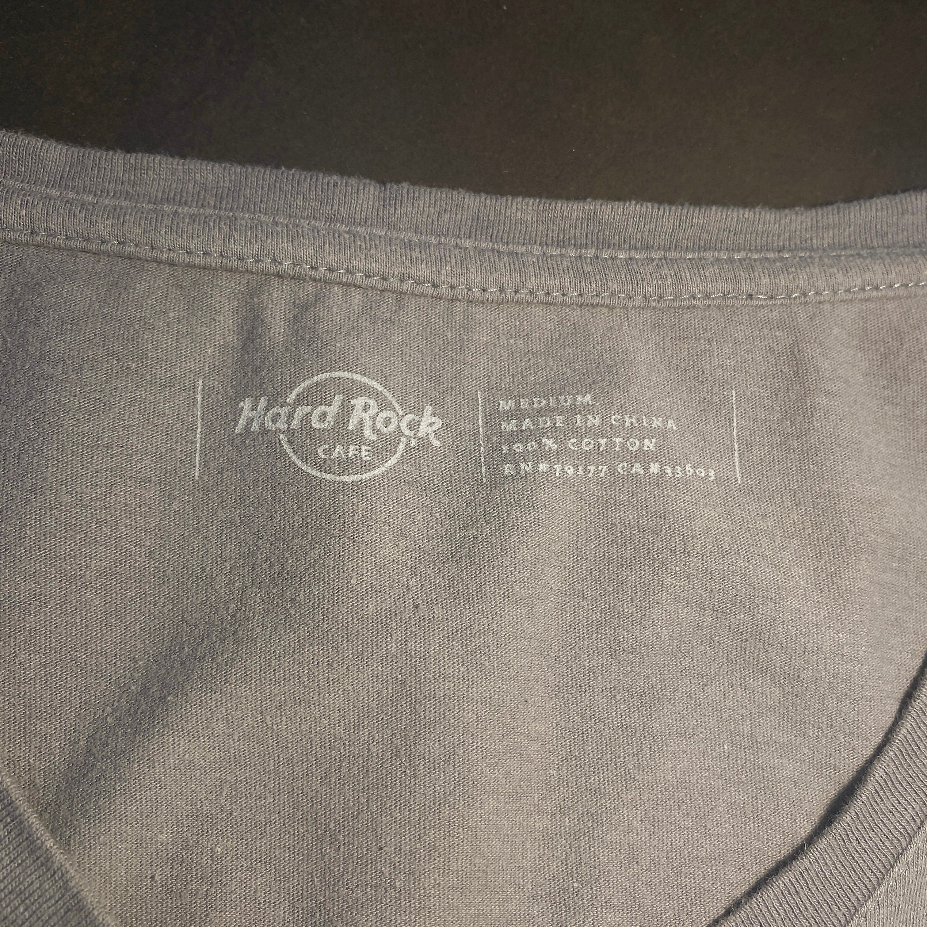 Camiseta Hard Rock Cafe Washington D.C. Gris