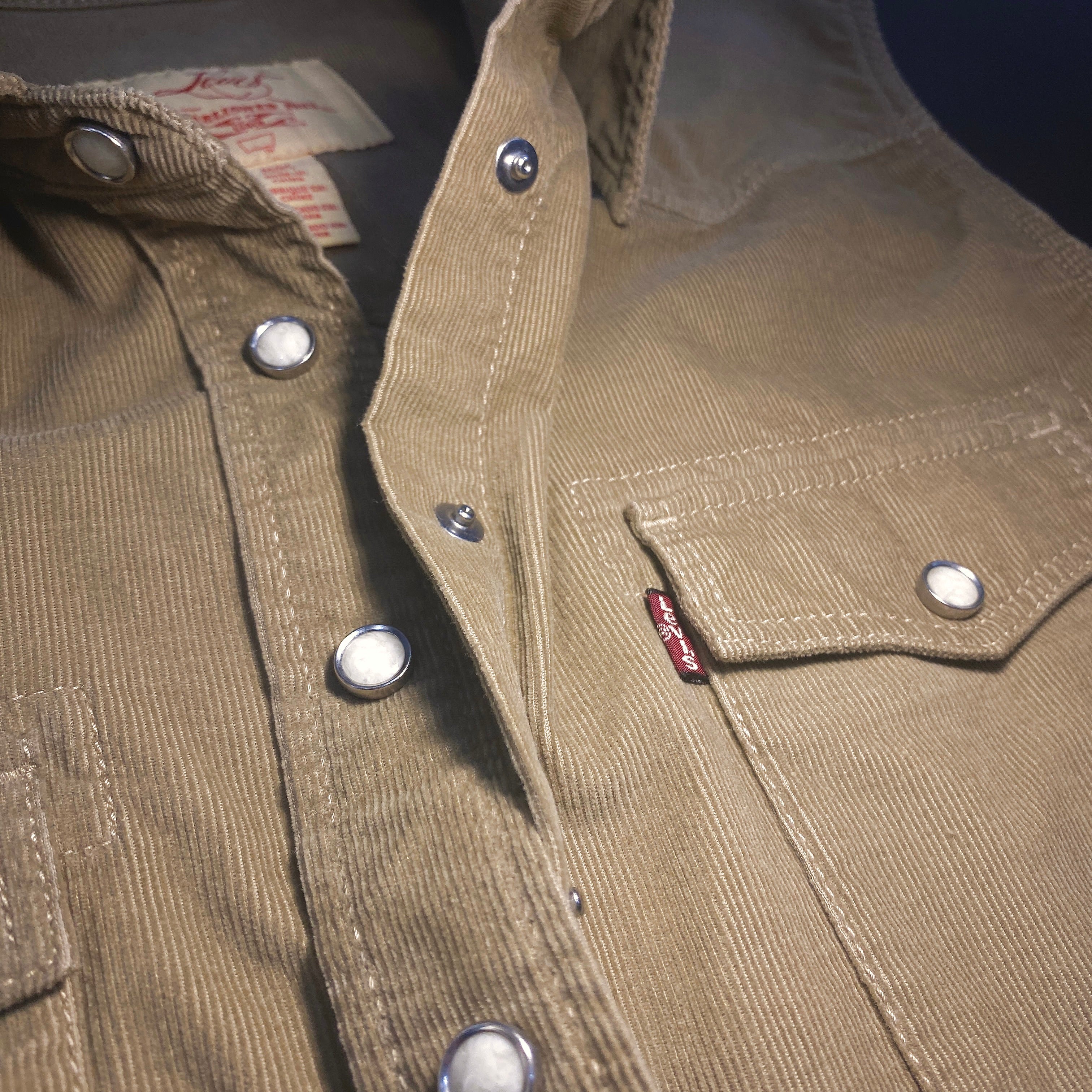 Camisa Levi's Vintage Sin Mangas Pana Verde Caqui