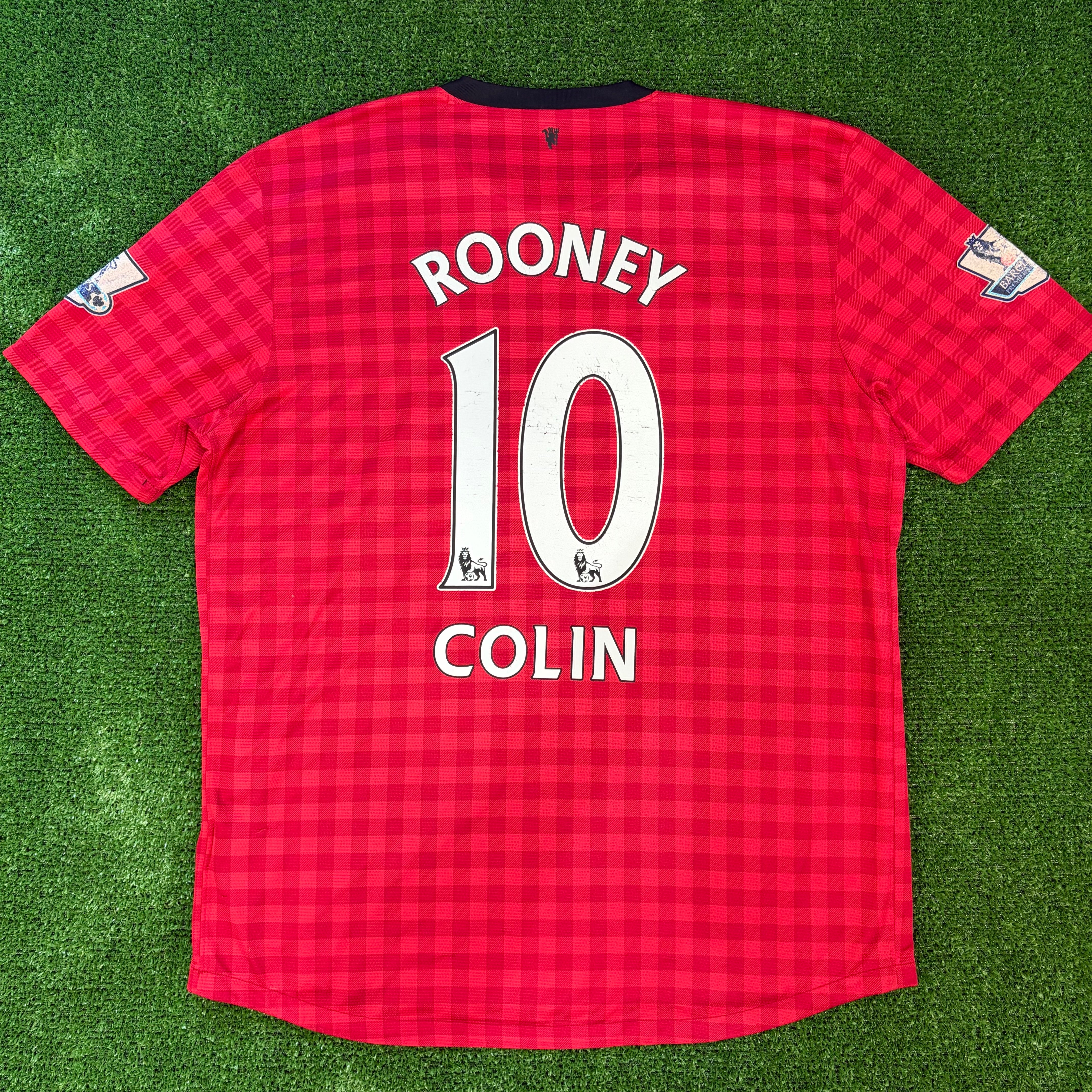 Camiseta De Rooney #10 Manchester United 2012-2013