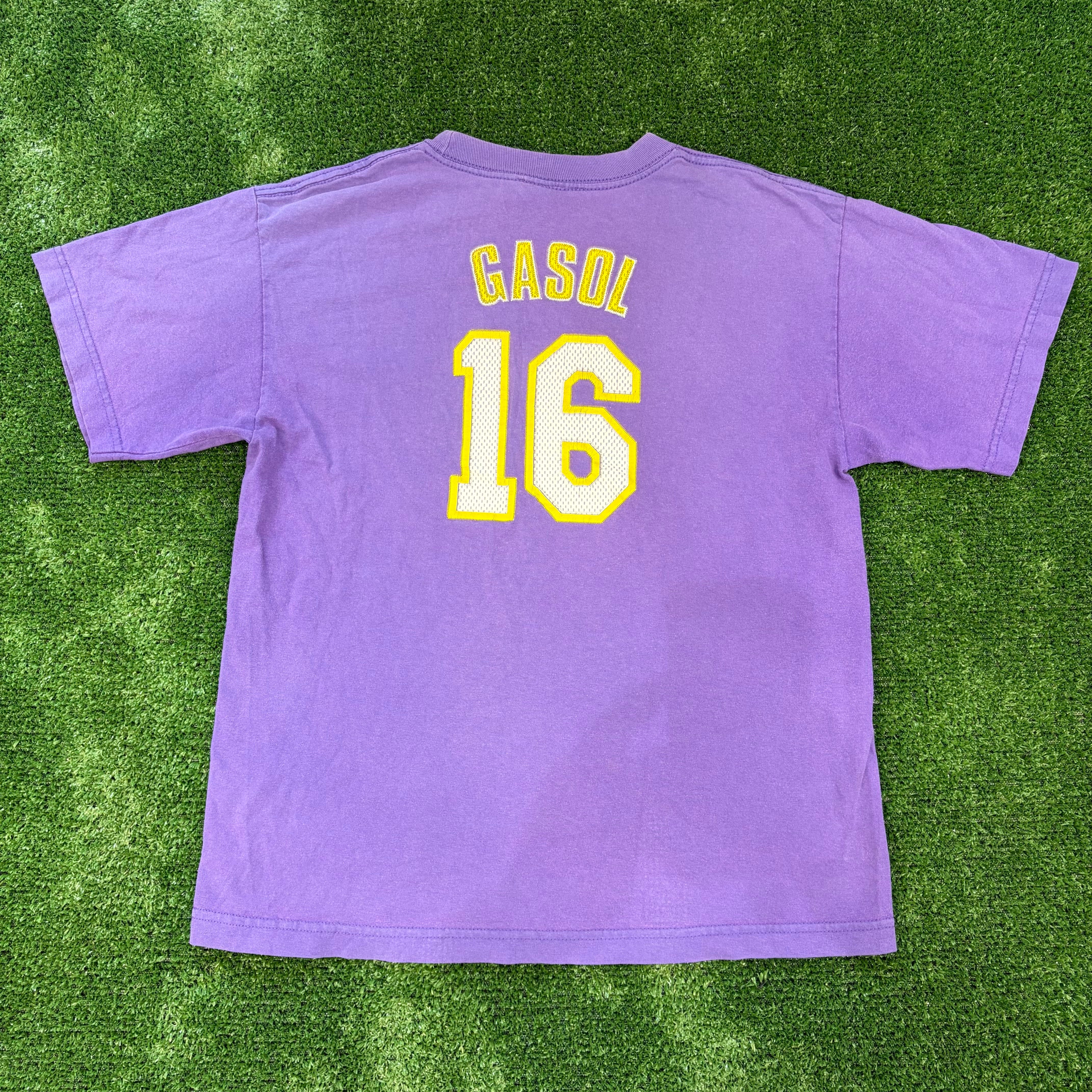Camiseta De Paul Gasol #16 Lakers 2008-2012