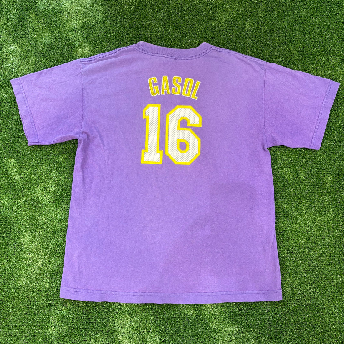 Camiseta De Paul Gasol #16 Lakers 2008-2012
