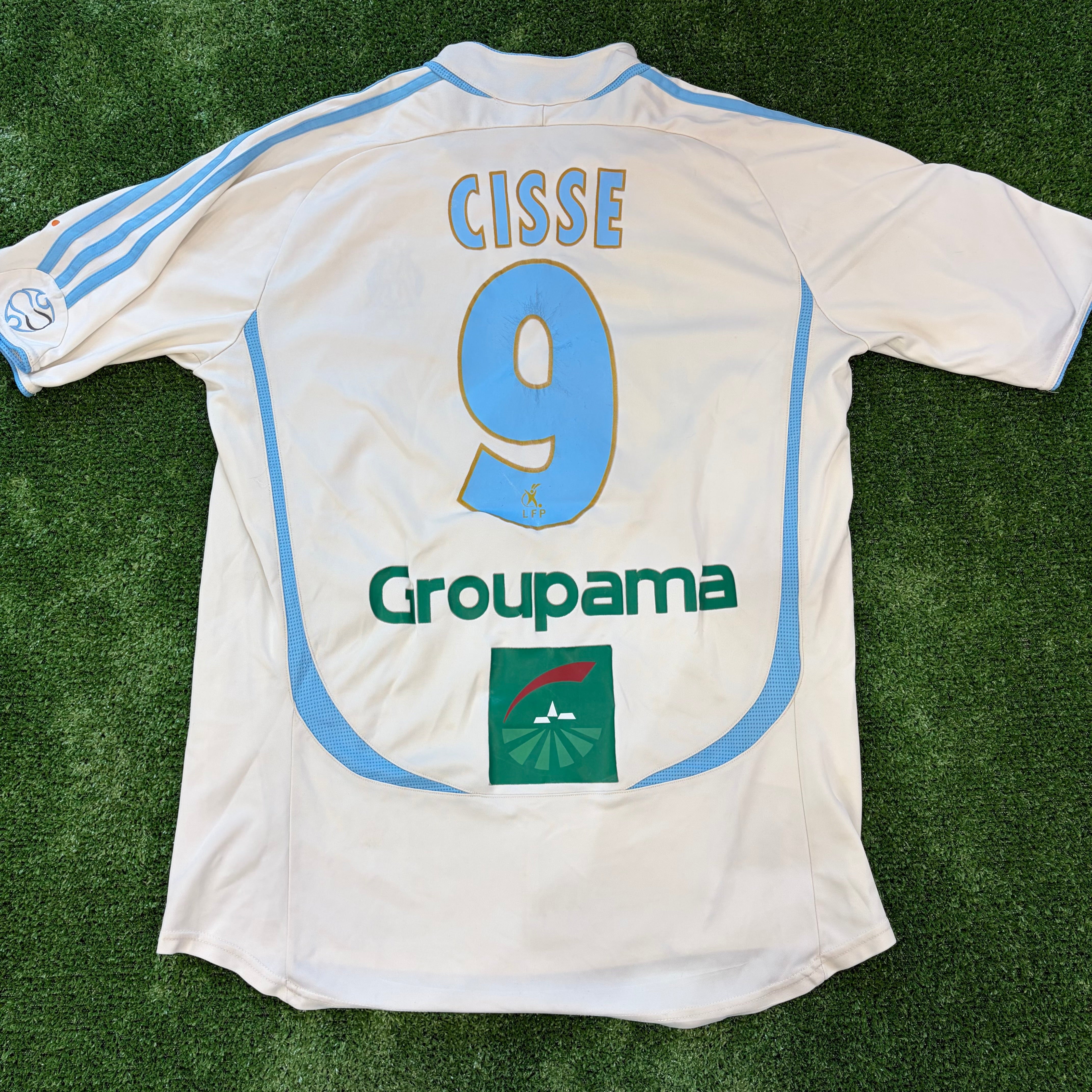 Camiseta De Cisse #9 Olympique De Marsella 2007-2008