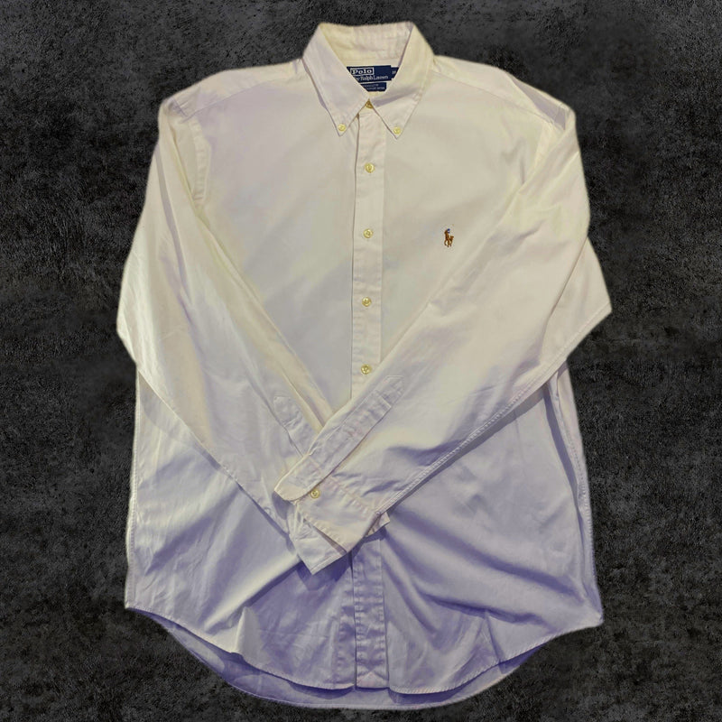 Camisa Ralph Lauren Blanca Oxford