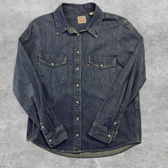 Camisa Vaquera Levi's Azul Oscuro