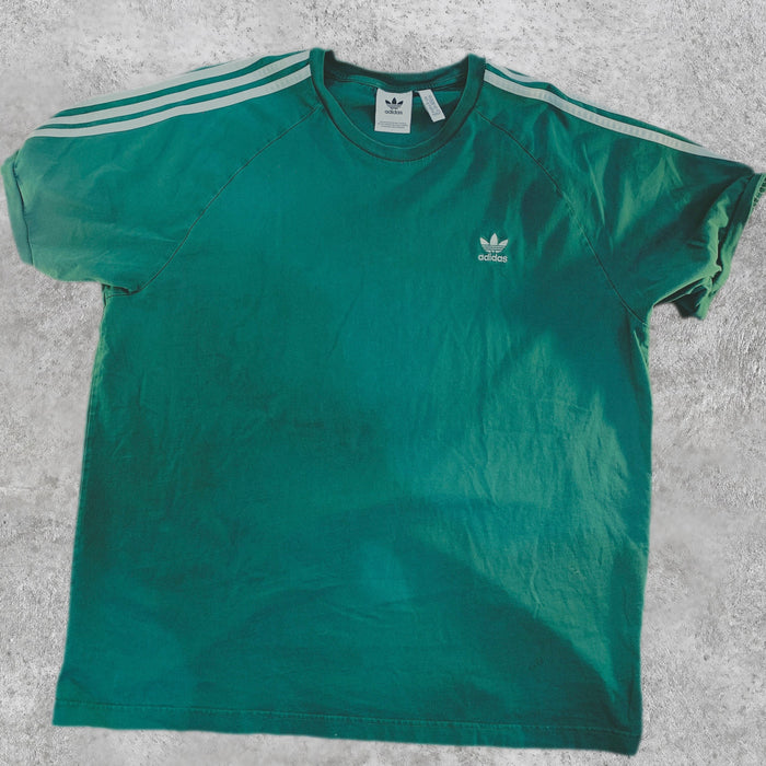 Camiseta Adidas Originals "3-Stripes" Trébol Verde