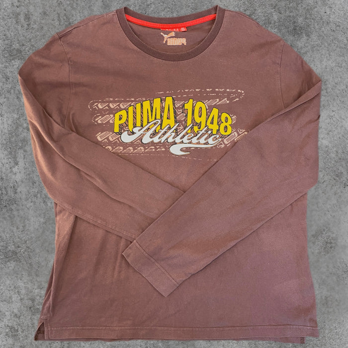 Camiseta Manga Larga Puma "Color-Block Athletic"