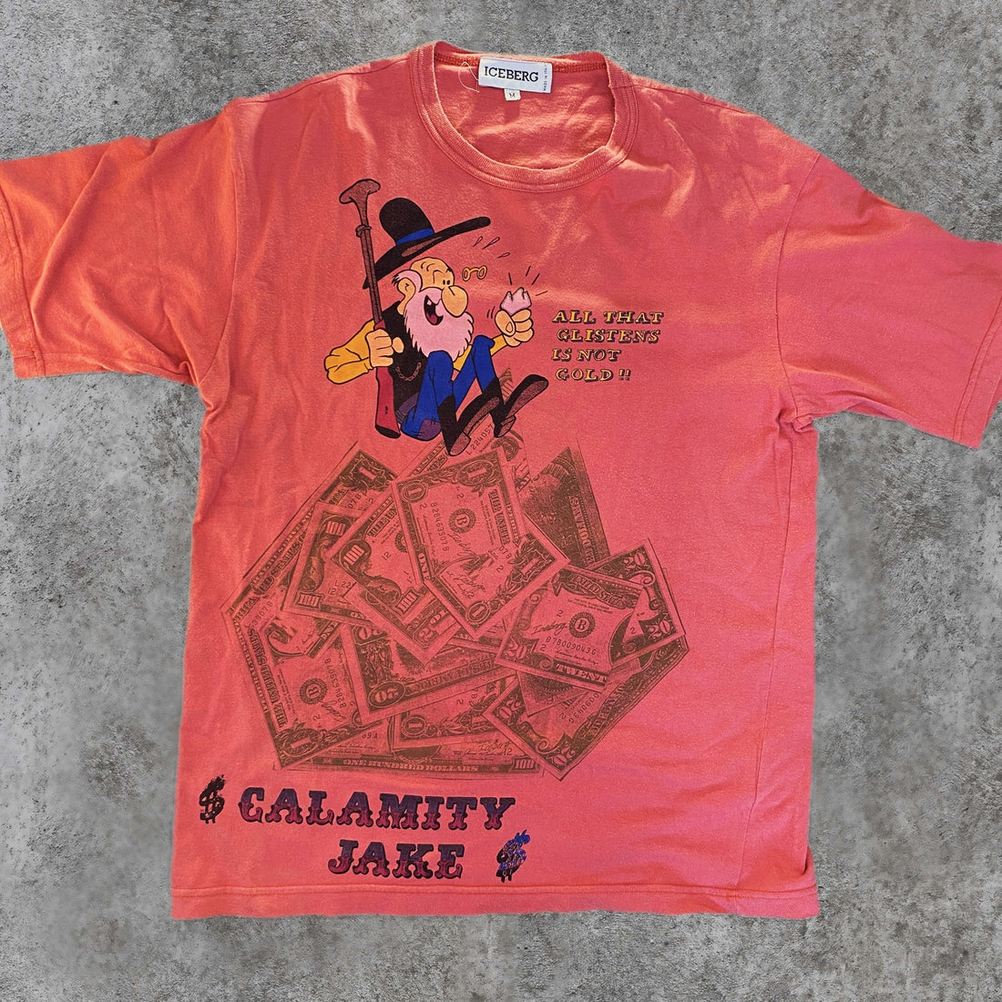 Camiseta Vintage Iceberg "Calamity Jake" Looney Tunes