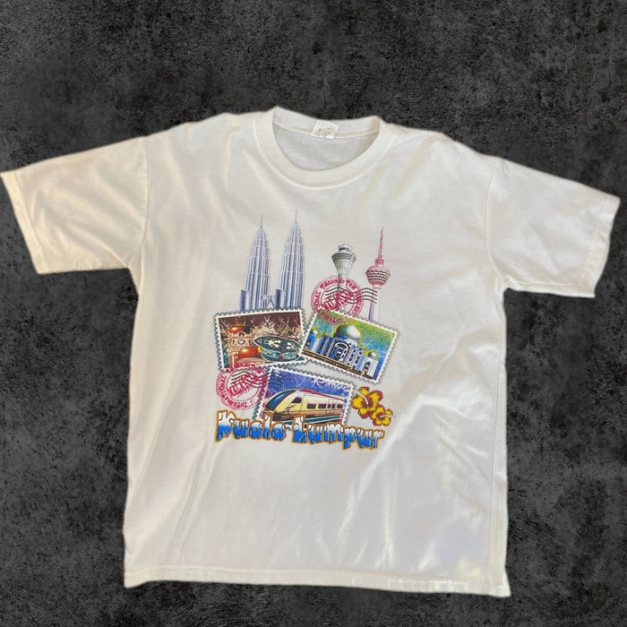 Camiseta Vintage "Visit Malaysia" Kuala Lumpur
