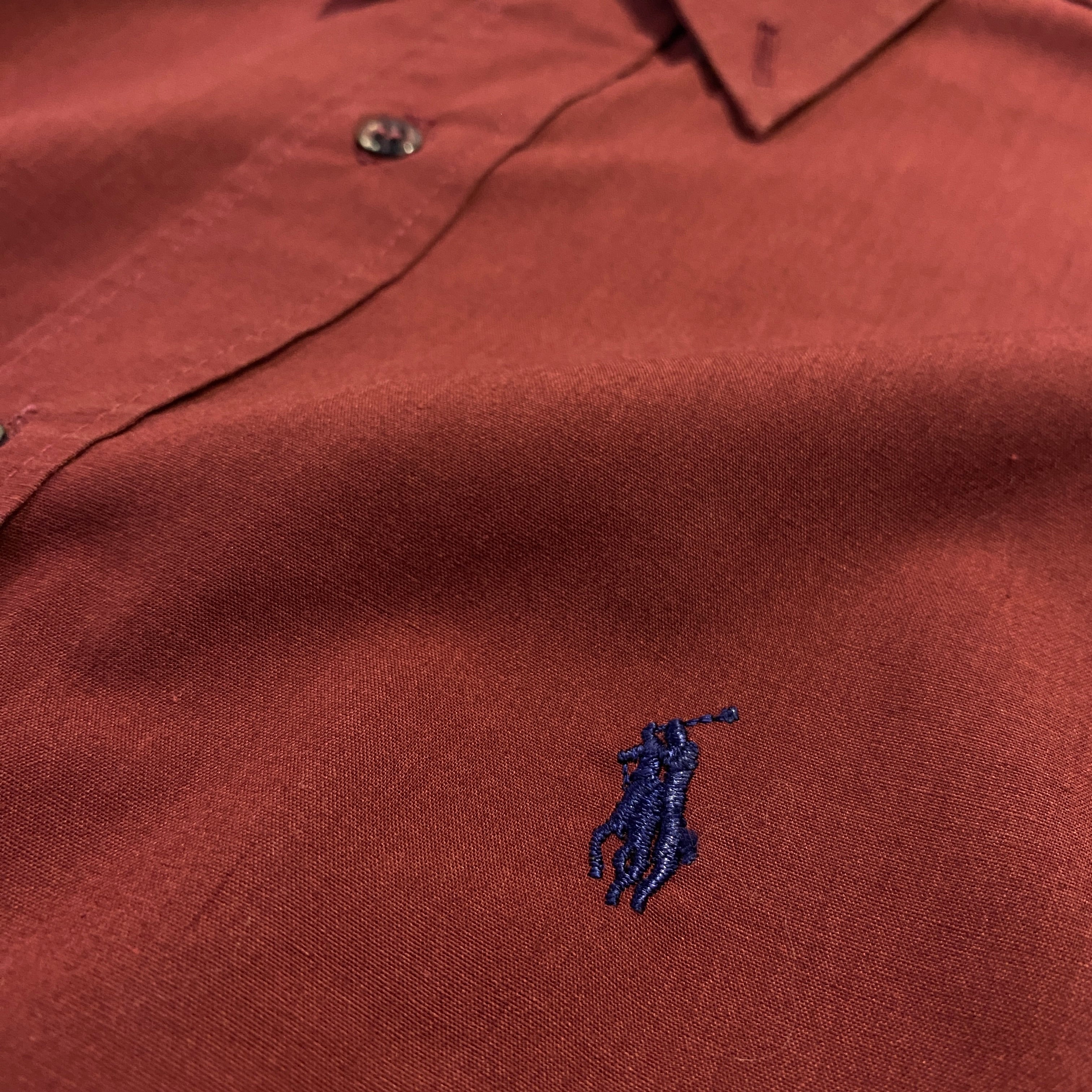 Camisa Ralph Lauren teja - detalle poni