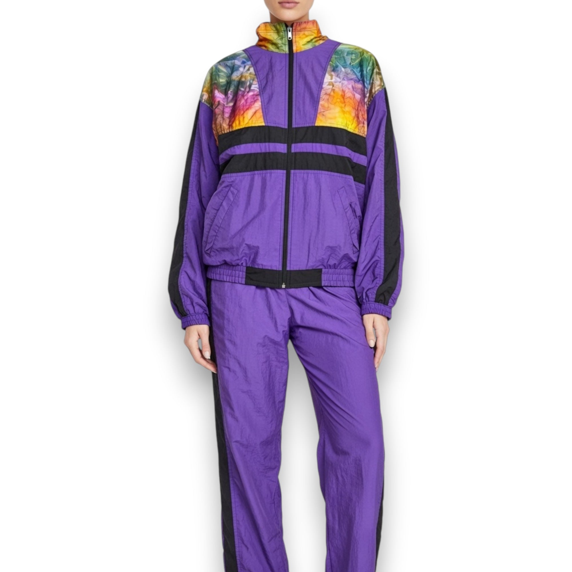 CHAQUETA RODEO MORADO MULTICOLOR