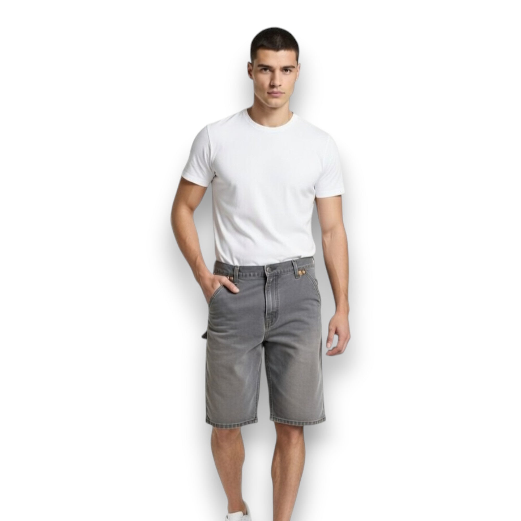 VAQUERO CORTO CARHARTT GRIS PIEDRA