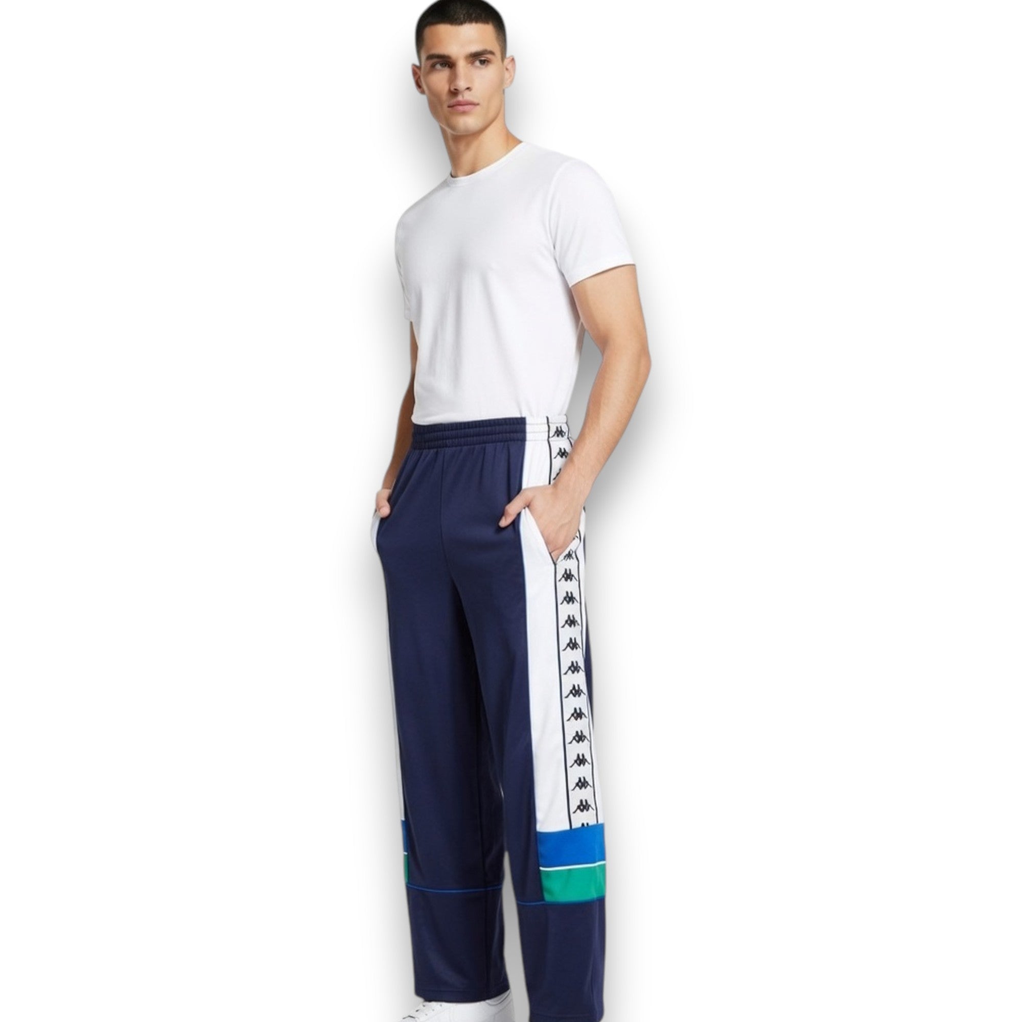 PANTALÓN LARGO KAPPA AZUL MARINO