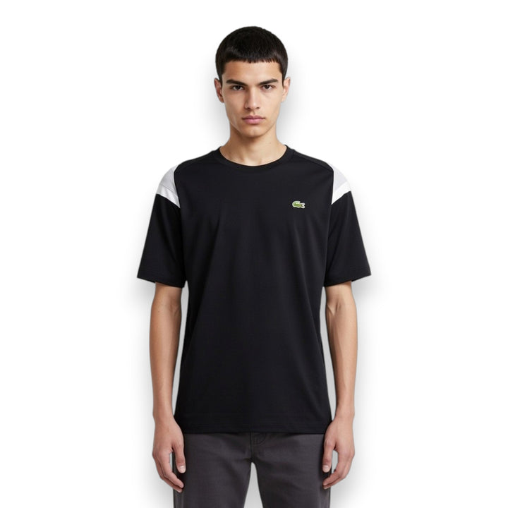CAMISETA DEPORTIVA LACOSTE NEGRO TALLA L
