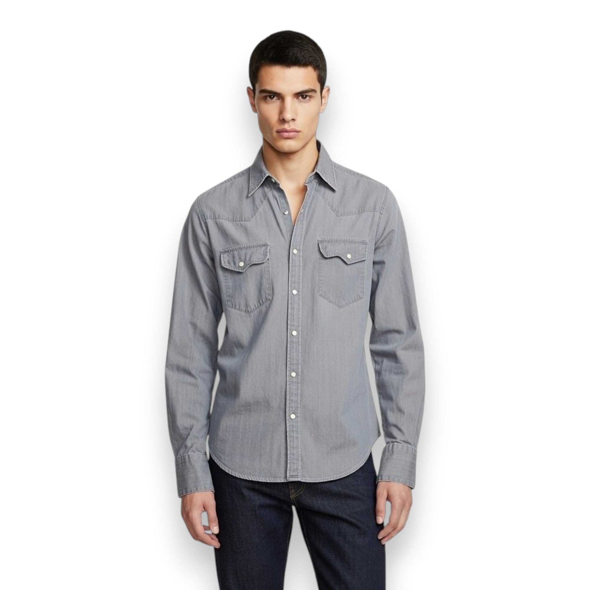 CAMISA LEVI'S GRIS CLARO
