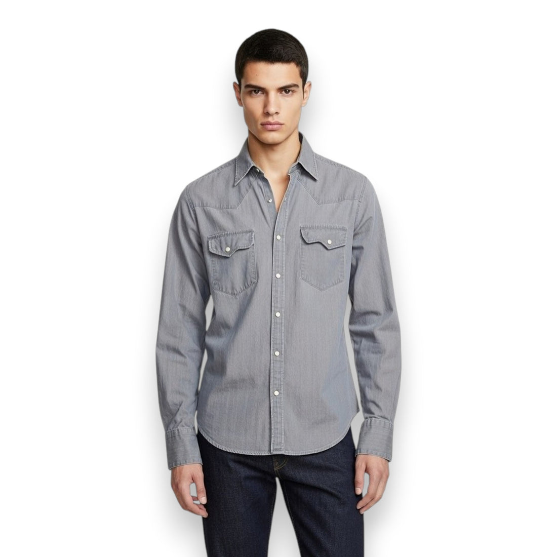 CAMISA LEVI'S GRIS CLARO