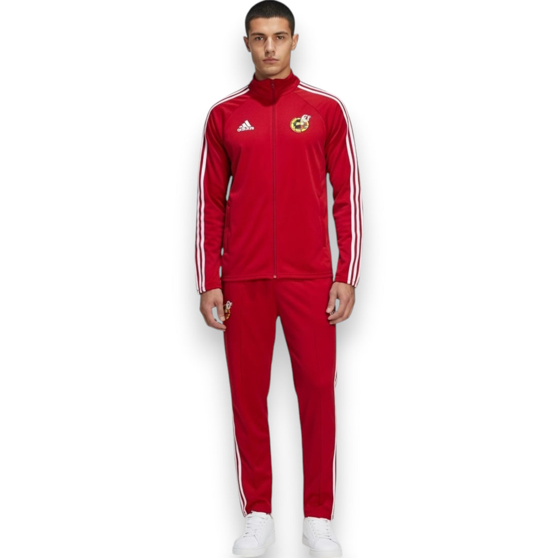 CHAQUETA ADIDAS ROJA SELECCIÓN ESPAÑOLA