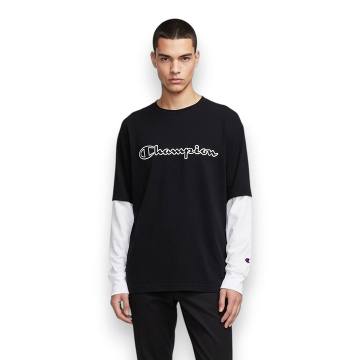 SUDADERA CHAMPION NEGRO TALLA L