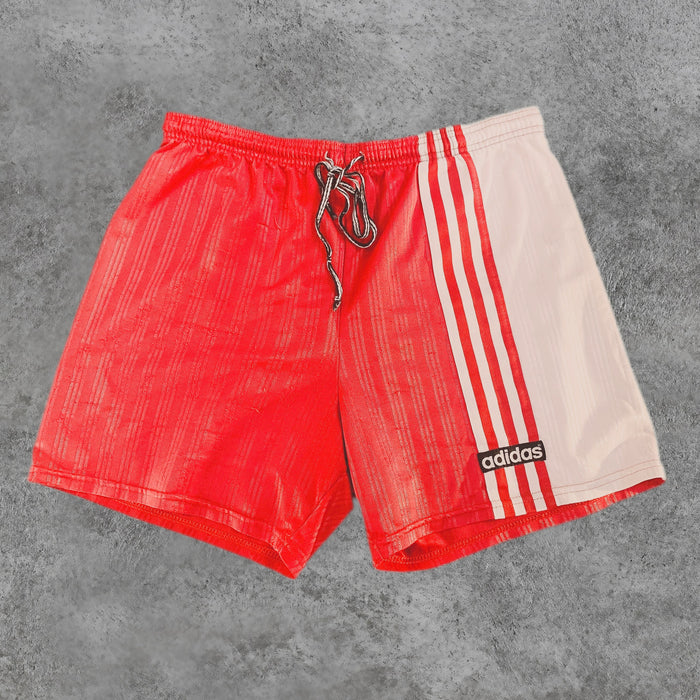 Pantalón Corto Adidas Vintage Rojo 3 Rayas