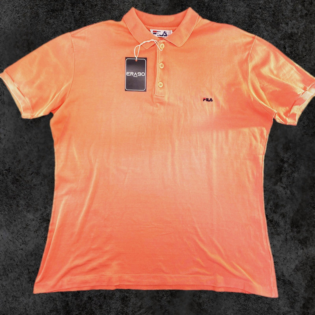 Polo FILA Vintage Naranja Salmón