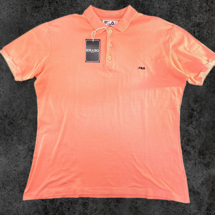 Polo FILA Vintage Naranja Salmón