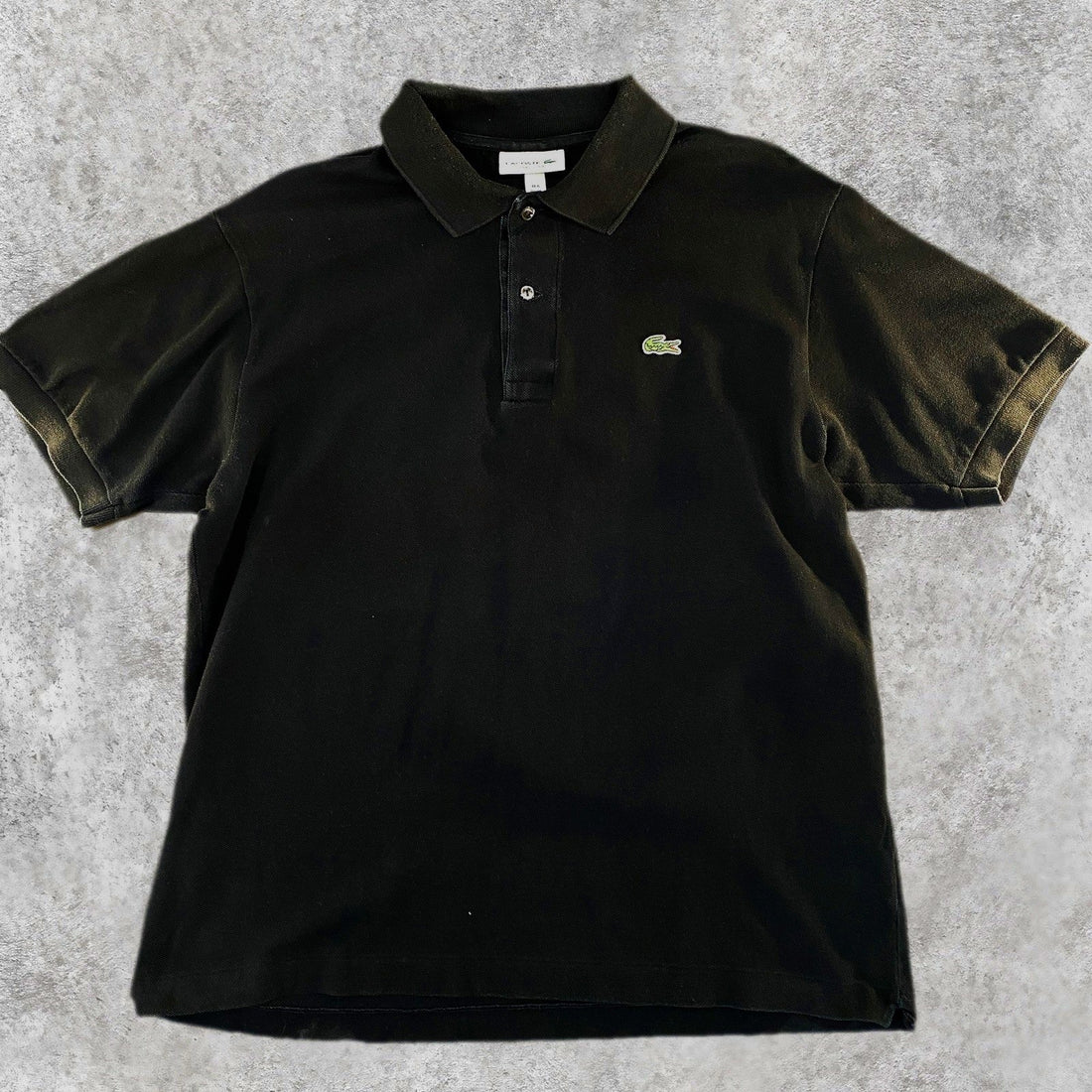 Polo Lacoste "Classic Fit" Negro