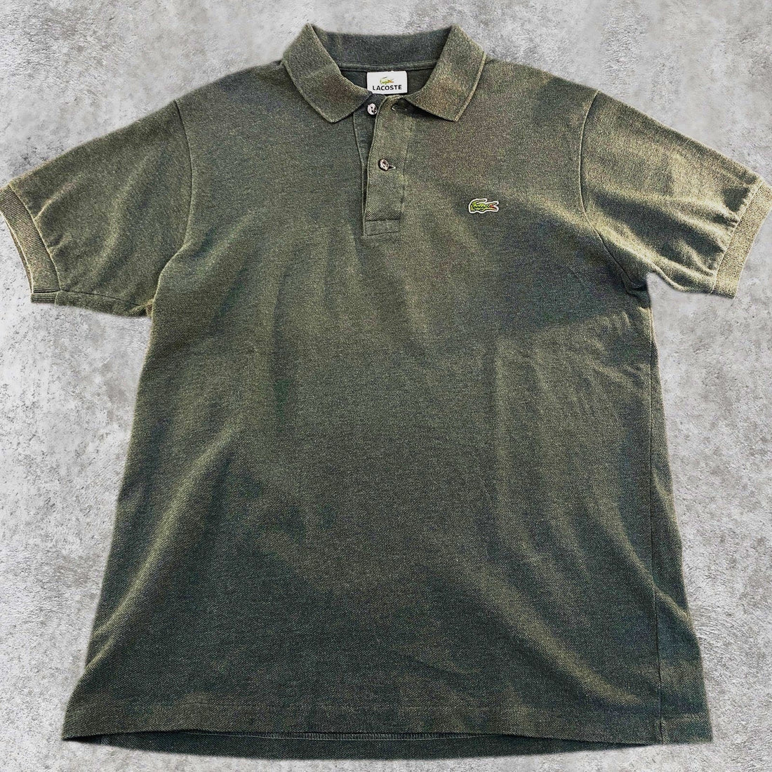 Polo Lacoste Verde Oscuro Clásico