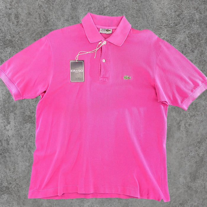 Polo Lacoste Vintage "Chemise Lacoste" Rosa