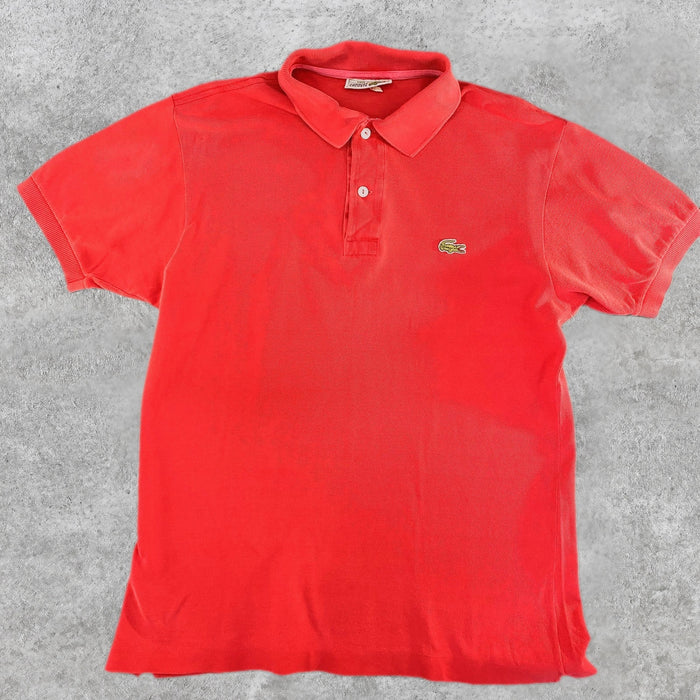 Polo Lacoste Vintage "Made in France" Rojo