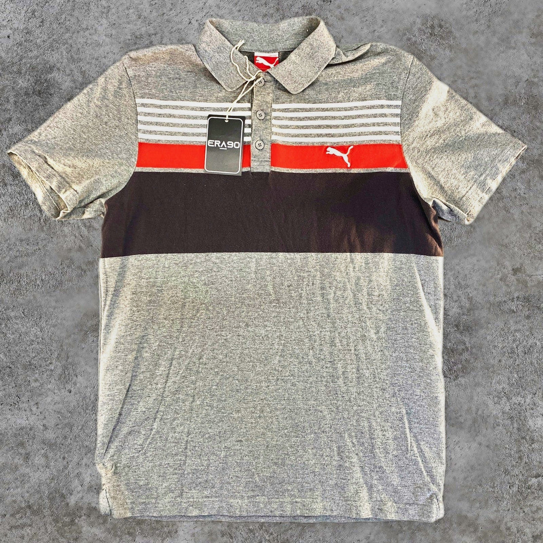 Polo PUMA "Sport Lifestyle" Gris Color-Block