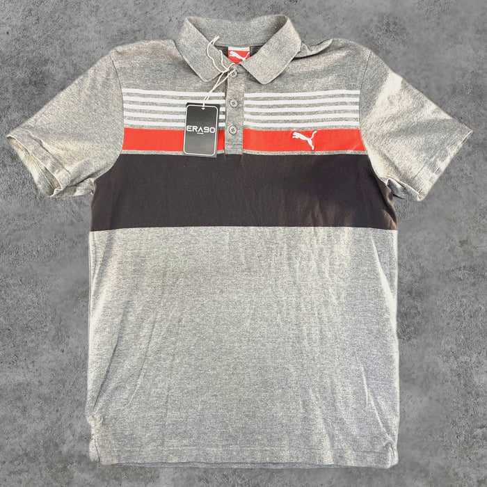 Polo PUMA "Sport Lifestyle" Gris Color-Block