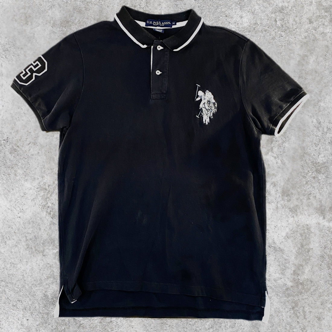 Polo U.S. Polo Assn. "Big Logo" Negro