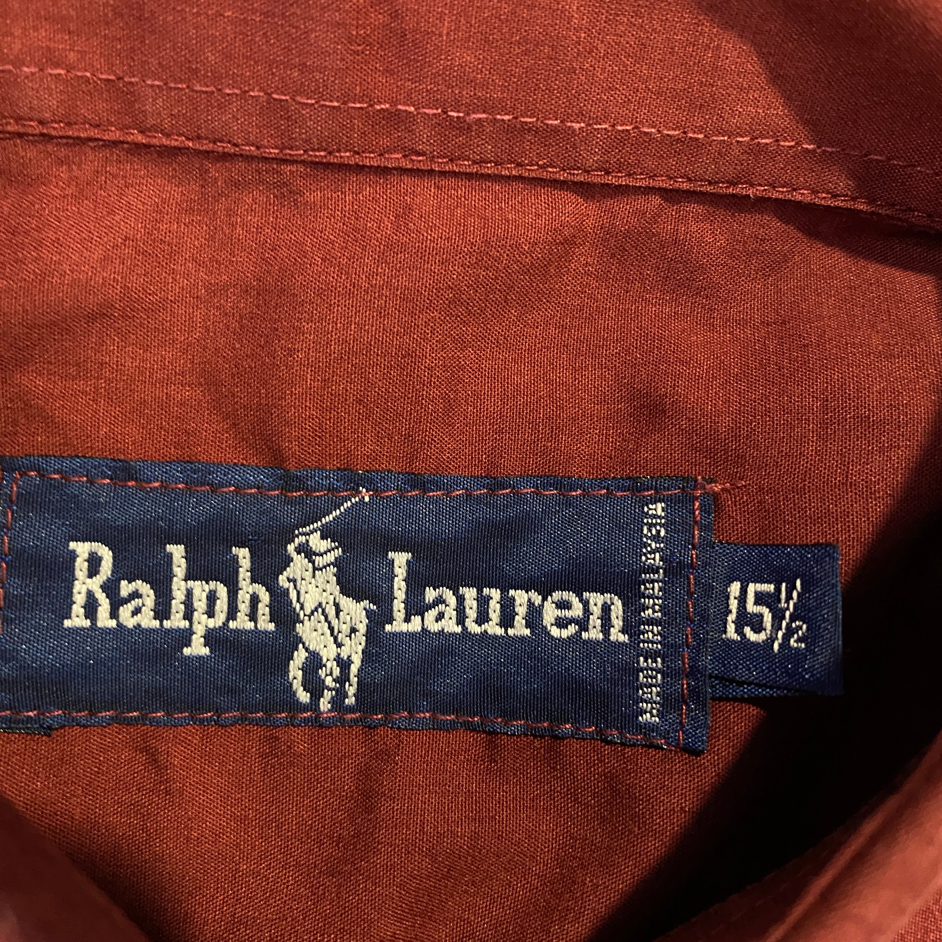 Camisa Ralph Lauren teja - etiqueta
